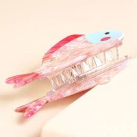 Lisa Angel (US Duties Paid) - Pink Resin Large Fish Hair Clip