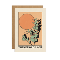 cai & jo - Thinking Of You Card: With cello wrap