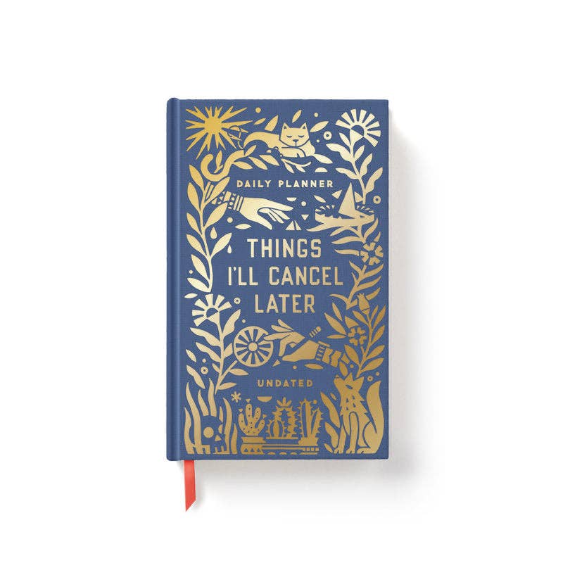 Abrams & Chronicle Books - Things I'll Cancel Later Undated Mini Planner