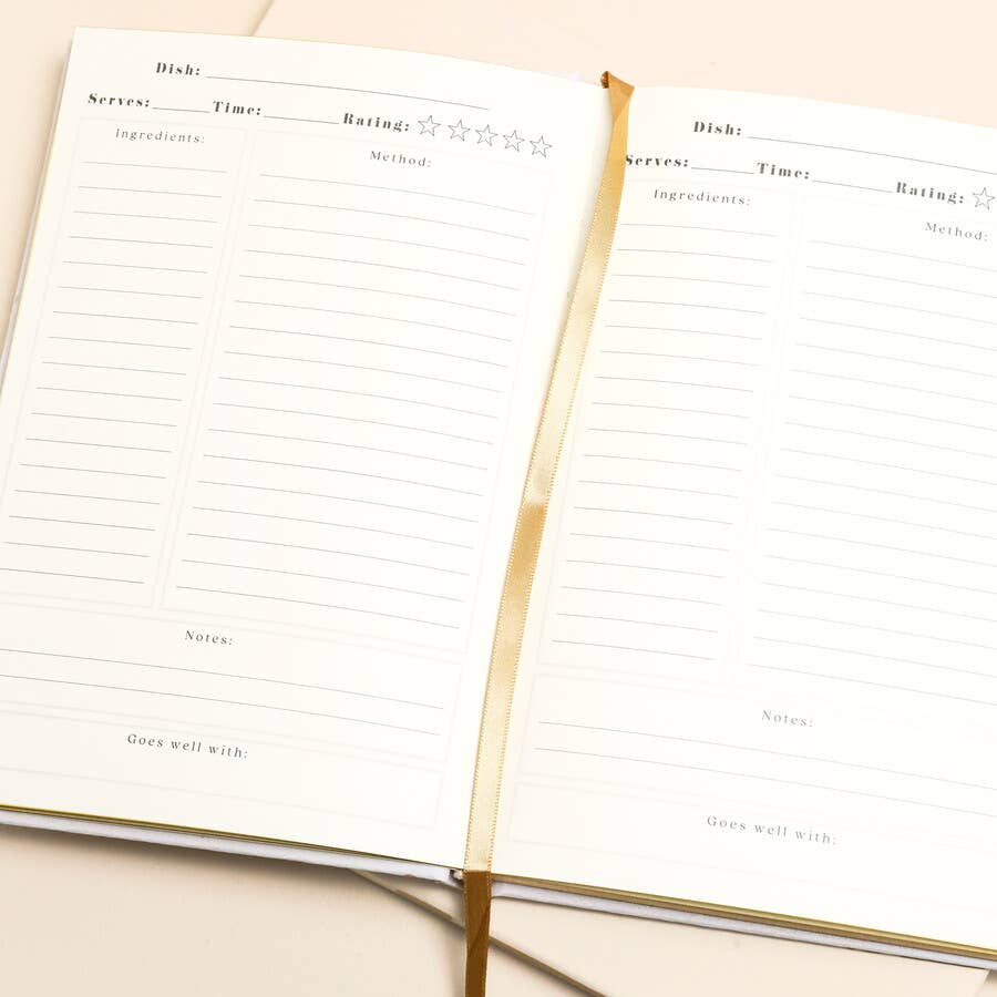 Lisa Angel - Favourite Recipes Cookbook Journal