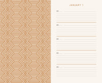 Abrams & Chronicle Books - Charcoal Canvas One Line a Day - A Five-Year Memory Book (Diary or Journal)