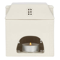 Something Different Wholesale - White Ceramic House Oil Burner