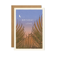 cai & jo - Birthday Love Card: With cello wrap