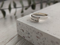 Festive Silver Wrap Ring Workshop - 13th November 2024