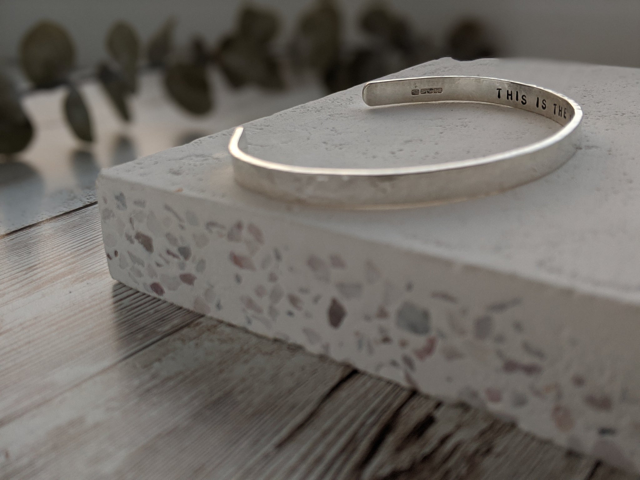 Message cuff clearance bracelets