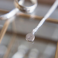 Sterling Silver Initial Necklace