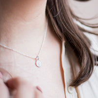 Sterling Silver Initial Necklace