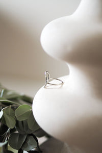 Sterling Silver Open Circle Ring