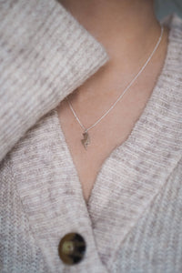 Sterling Silver Lightning Bolt Necklace