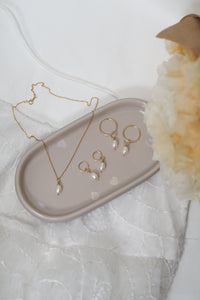 14ct Gold Pearl Drop Necklace