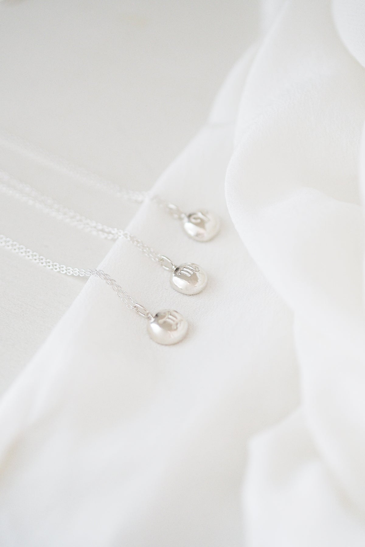Zodiac Pebble Pendant