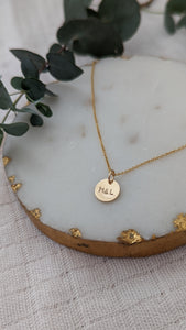 14ct Gold Filled Initial Necklace