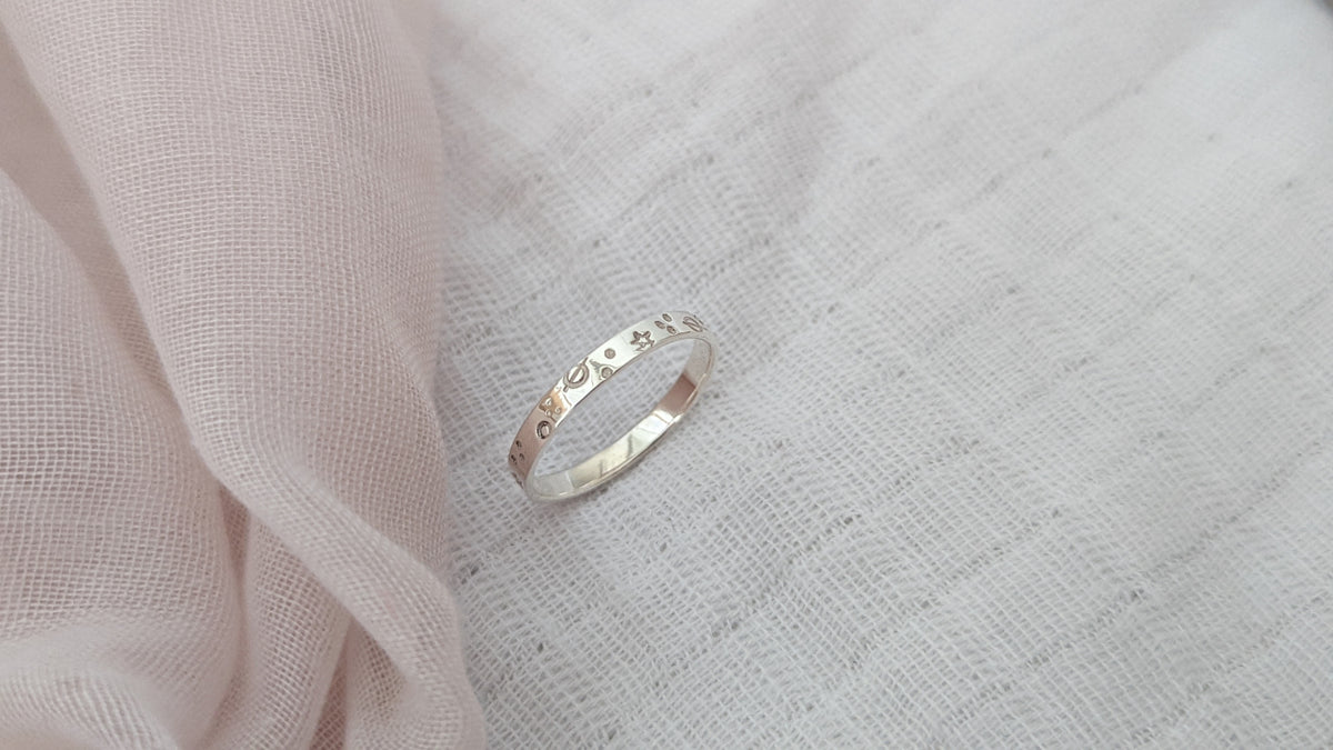 Silver Galaxy Ring