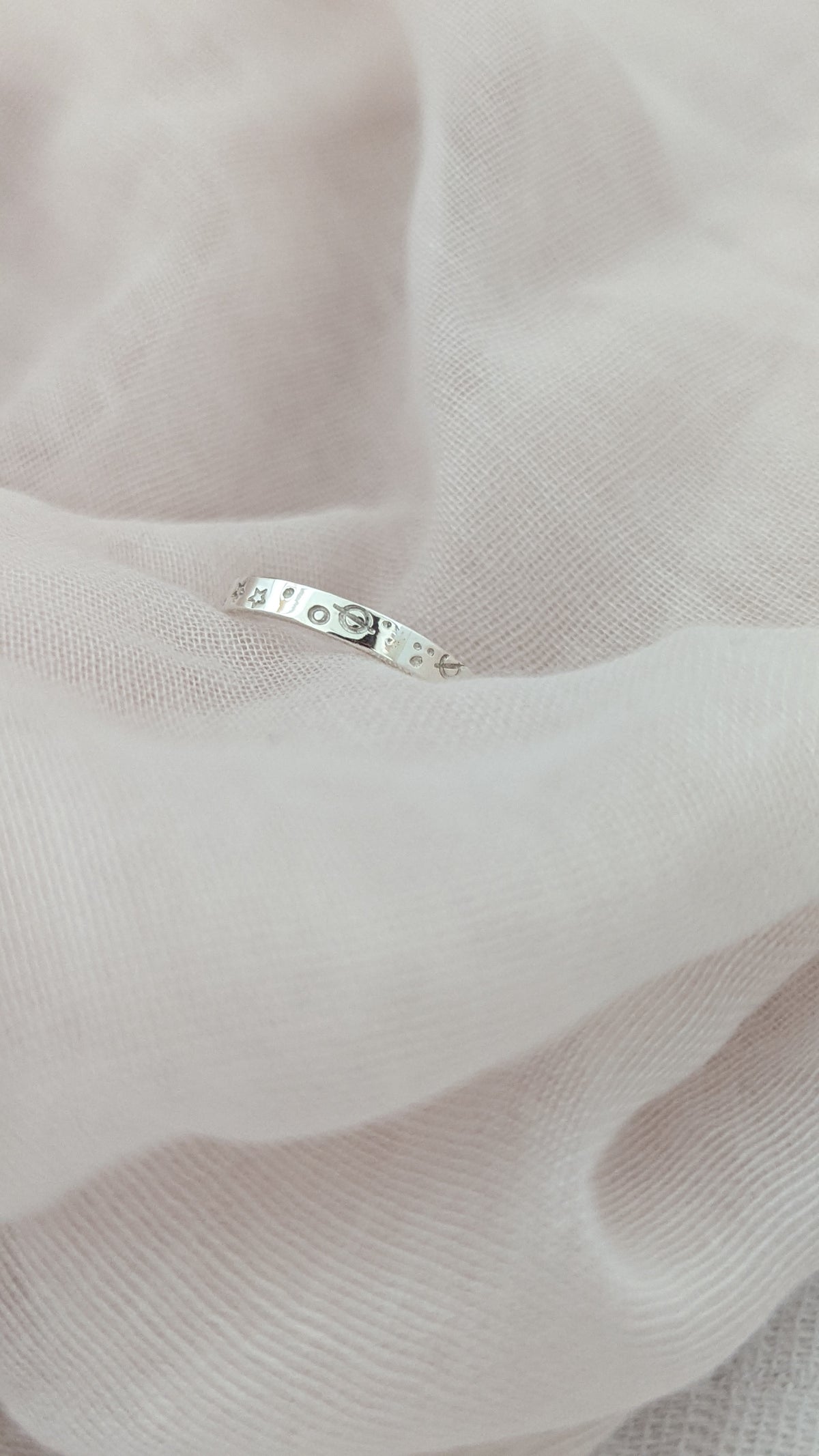 Silver Galaxy Ring