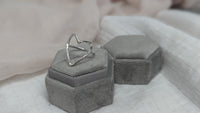 Sterling Silver Open Heart Ring