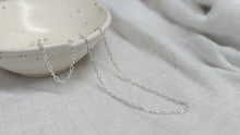Load image into Gallery viewer, Sterling Silver Figaro Chain