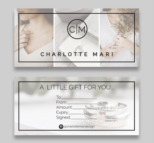 Charlotte Mari gift card