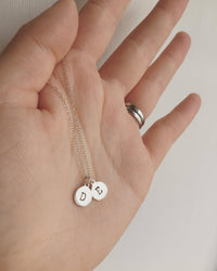 Sterling Silver Initial Necklace