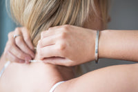 Sterling Silver Coordinate Cuff Bracelet