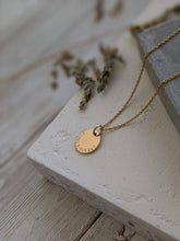 Load image into Gallery viewer, Personalised 14ct Gold Filled Disc Necklace