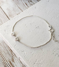 Load image into Gallery viewer, Personalised Silver Charm Bracelet