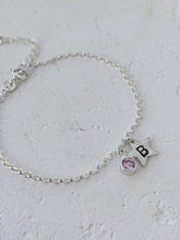 Load image into Gallery viewer, Initial Star Charm Bracelet