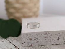 Load image into Gallery viewer, Brushed Silver Secret Message Ring