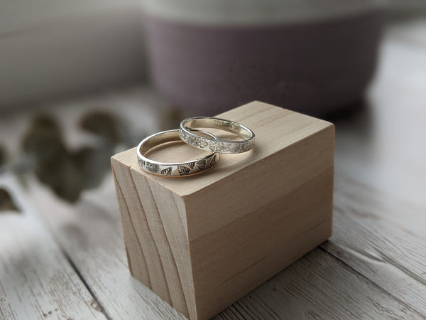 Handmade Silver Flower Ring