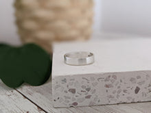 Load image into Gallery viewer, Brushed Silver Secret Message Ring